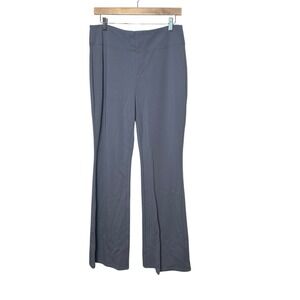 Halara Flex High Waisted Pocket Work Pants Gray Grey Size Large Flare Neutral